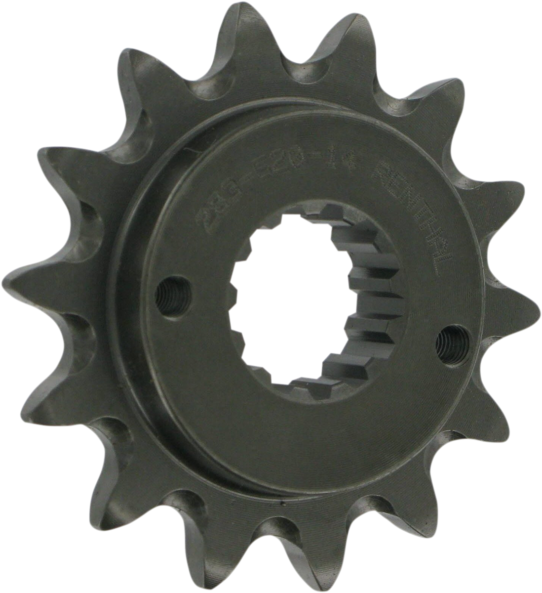Renthal XR 650R Front Sprocket with Grooved Teeth – 14 Tooth, Part 283--520-14GP