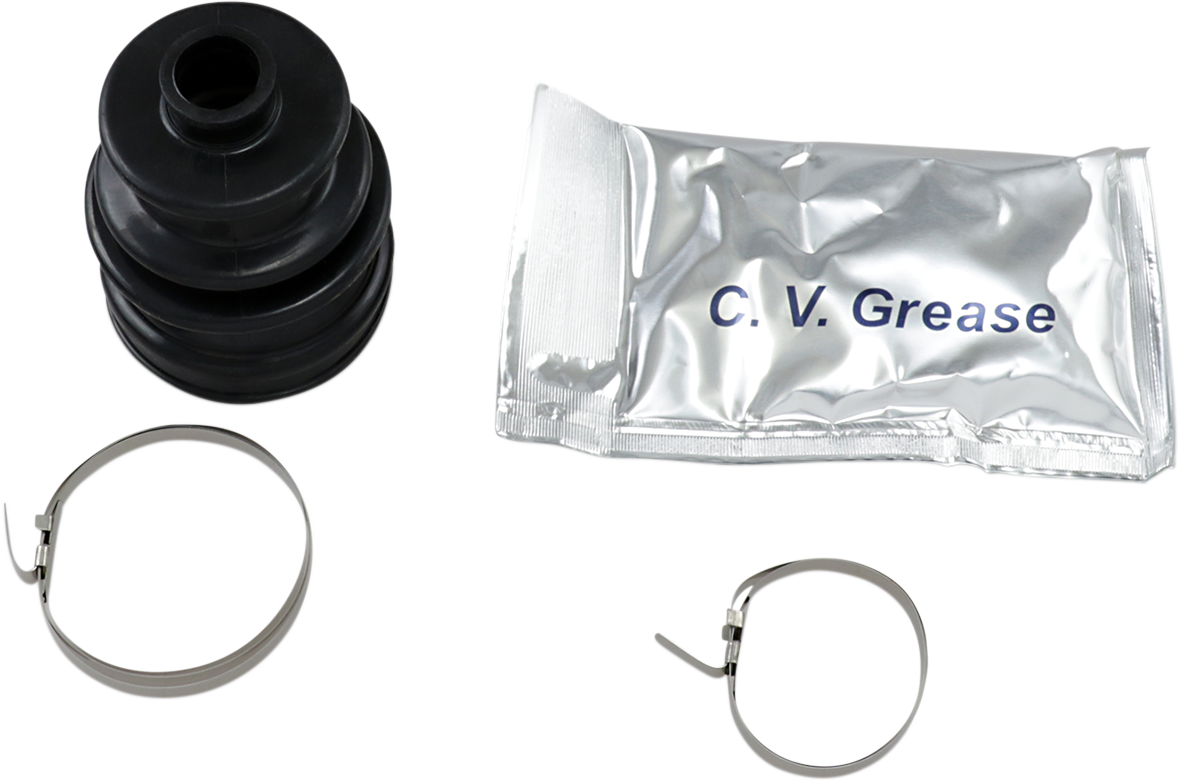 ALL BALLS CV Boot Kit 19-5014 for Honda, Kawasaki, Suzuki, Yamaha – Front Inner/Outer and Rear Outer CV Boots
