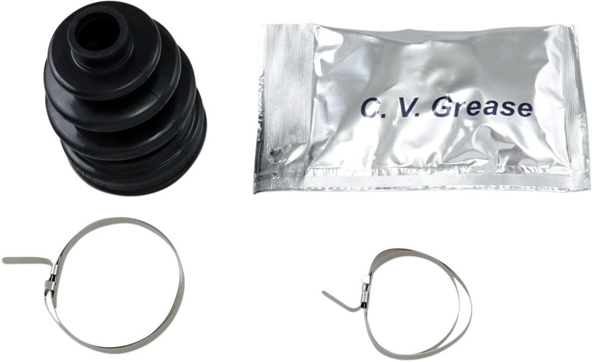 ALL BALLS CV Boot Kit 19-5025 for Can-Am, Honda, Polaris, Yamaha – Front and Rear Inner and Outer CV Boots