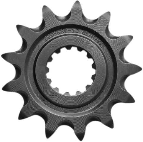 RENTHAL 445-520-13GP Front Sprocket with Grooved Design for Kawasaki - 13 Tooth