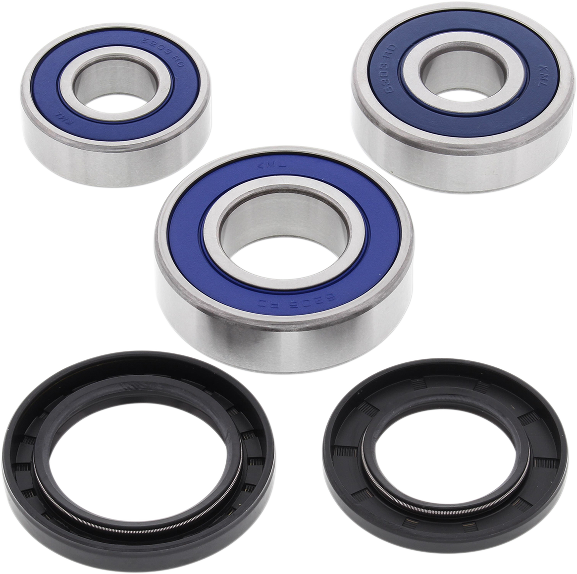 ALL BALLS Rear Wheel Bearing Kit for Kawasaki Eliminator and Ninja 25-1234