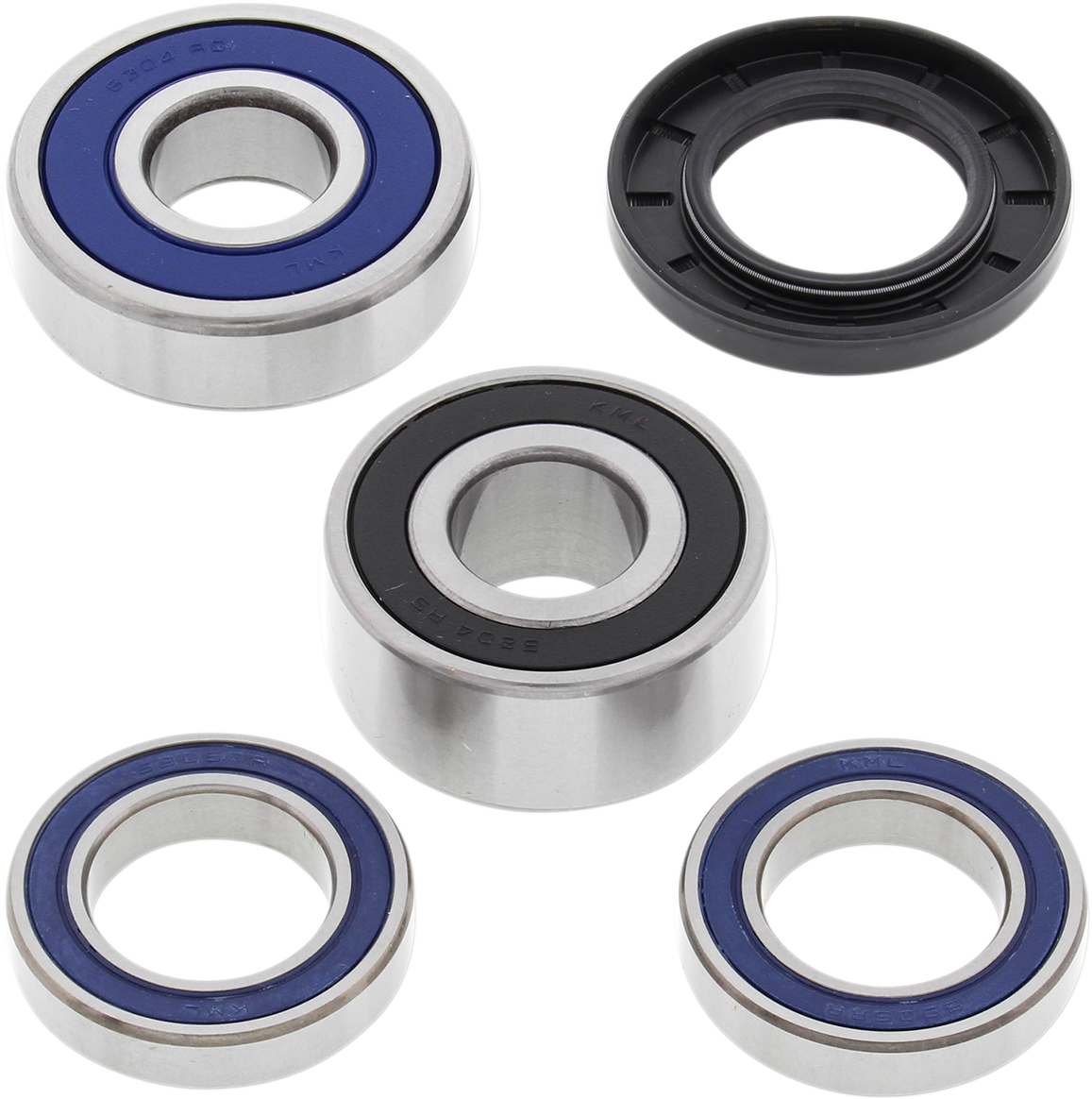 ALL BALLS Rear Wheel Bearing Kit for Yamaha VT and TS Models 2002-2009, 1975-1977 Part 25-1383
