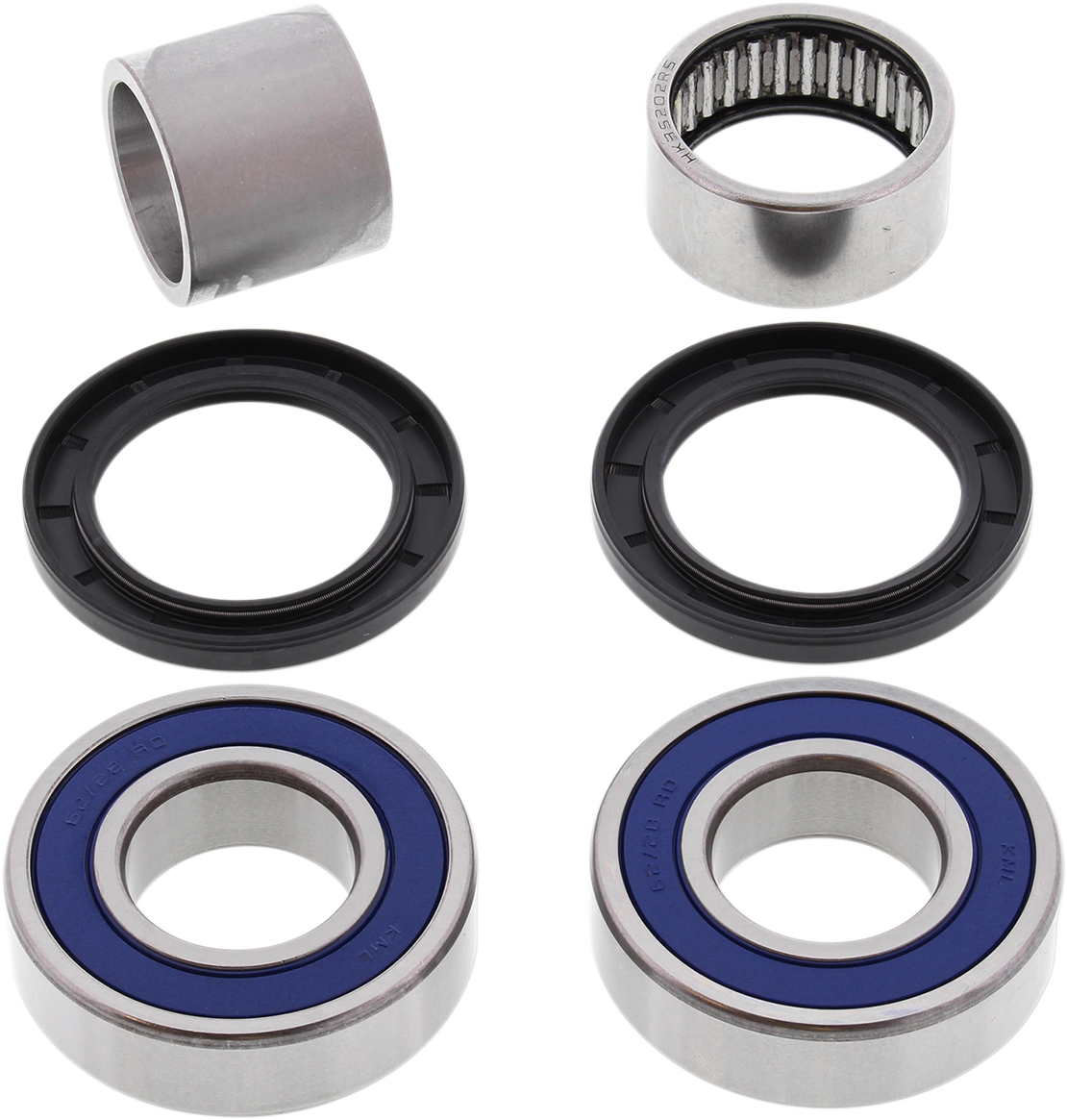 ALL BALLS Rear Wheel Bearing Kit for Yamaha FZ and YZF R-6 (2003-2009, 2004-2016) - Part No. 25-1476
