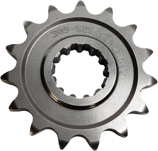 Renthal Yamaha 309--525-15P Front Sprocket - 15 Tooth for Enhanced Performance and Durability
