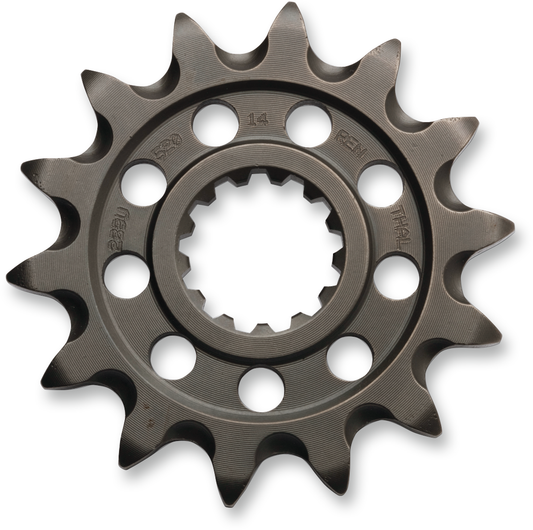 RENTHAL 497U-520-13GP Front Sprocket with Grooved Design for Suzuki - 13 Tooth
