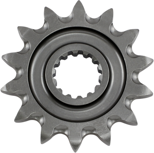 RENTHAL Front Sprocket 14 Tooth with Grooved Design for Yamaha - Part Number 506--420-14GP