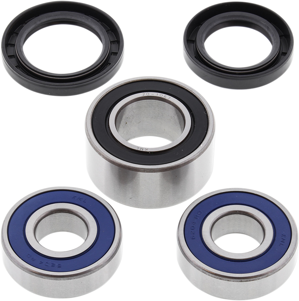 ALL BALLS Rear Wheel Bearing Kit for 2001-2006 Honda CBR600F4 (Part #25-1658)