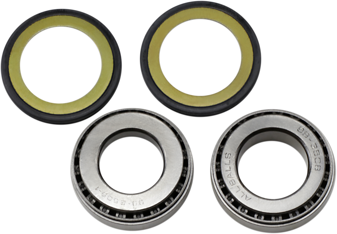 ALL BALLS Suzuki 22-1005 Steering Stem Bearing Kit for Improved Tapered Roller Bearing Performance