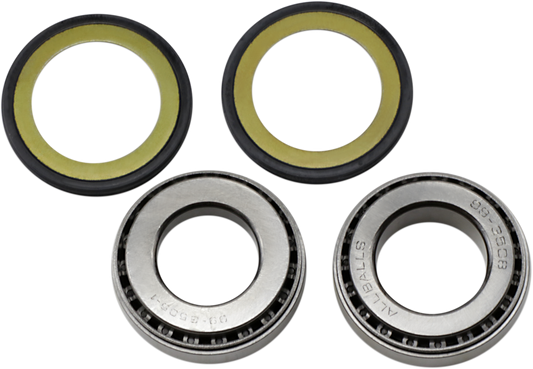 ALL BALLS Suzuki 22-1005 Steering Stem Bearing Kit for Improved Tapered Roller Bearing Performance