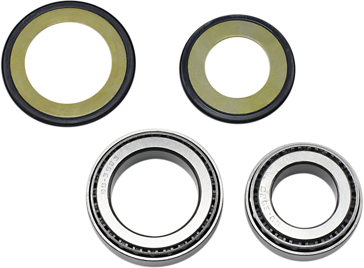 ALL BALLS Steering Stem Bearing Kit for Honda 22-1037 - Tapered Roller Bearings Replacement