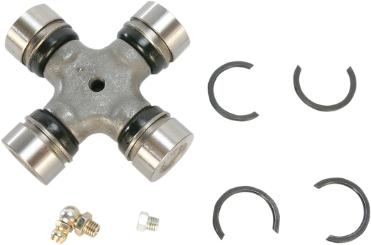 ALL BALLS Universal Joint Kit for Polaris 19-1011 – Heavy Duty U-Joints with Stainless Steel Clamps and Upgraded Cross Diameter