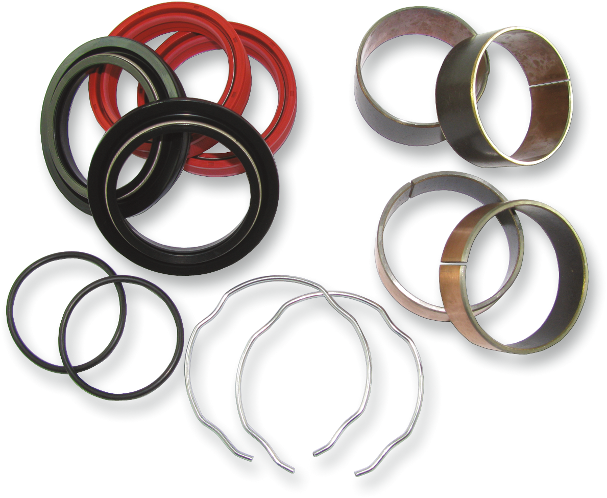 ALL BALLS Fork Bushings and Seals Kit for Honda GL1800 2001-2016 (Part #38-6079-FS)