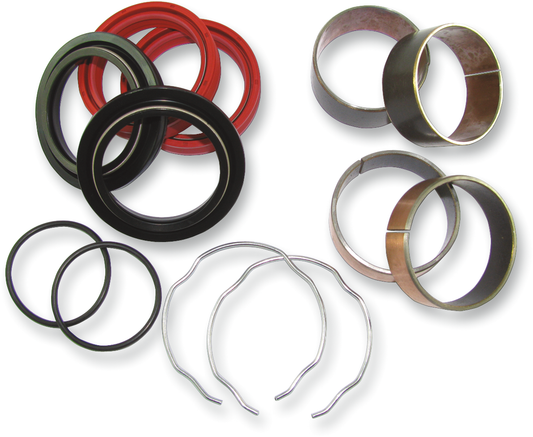 ALL BALLS Fork Bushings and Seals Kit for Honda GL1800 2001-2016 (Part #38-6079-FS)