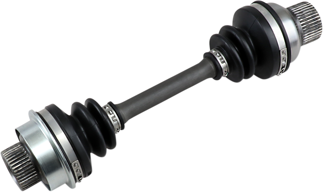 ALL BALLS Front Drive Shaft AB6-YA-9-300 - Balanced Two-Piece Assembly with Greasable U-Joints