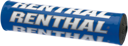 Renthal SX Crossbar Pad - 8-1/2 inch Blue P217 | Impact-Resistant Foam & Durable Graphics