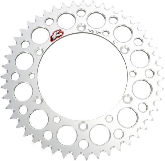 RENTHAL Rear Sprocket 47 Tooth Aluminum for Kawasaki 112U-520-47GESI