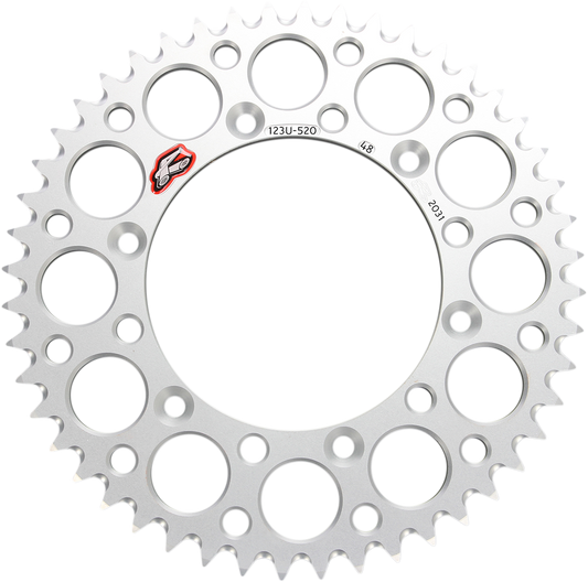 RENTHAL Rear Sprocket - Aluminum 47 Tooth for Suzuki 123U-520-47GYSI