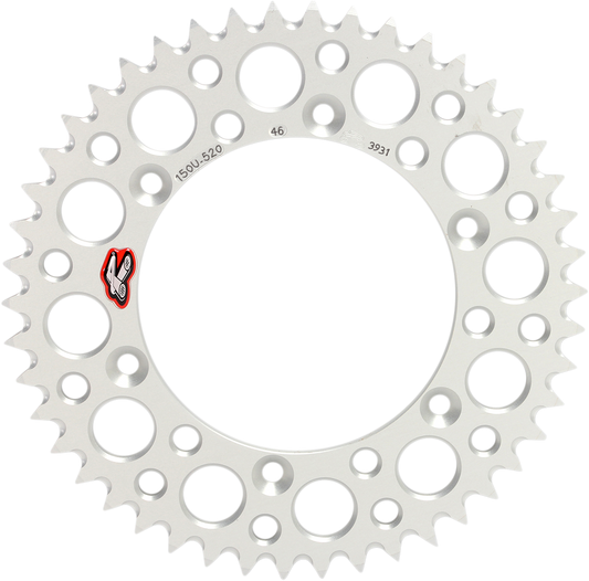 RENTHAL Rear Sprocket - Aluminum 46 Tooth Yamaha 150U-520-46GBSI