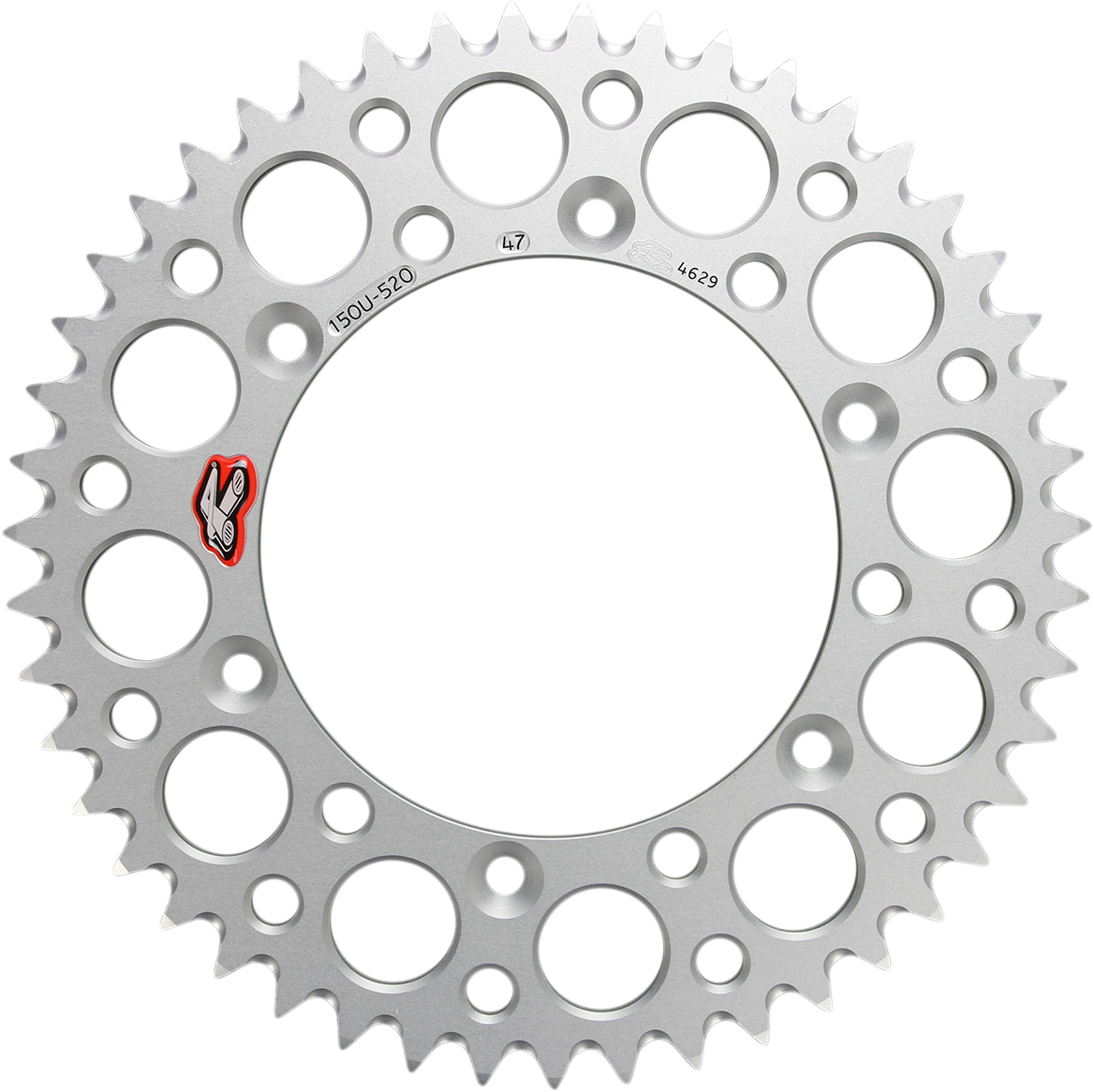 RENTHAL Rear Sprocket - Aluminum, 47 Tooth, Yamaha 150U-520-47GBSI