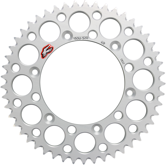 RENTHAL Rear Sprocket 49 Tooth Aluminum for Yamaha 150U-520-49GBSI