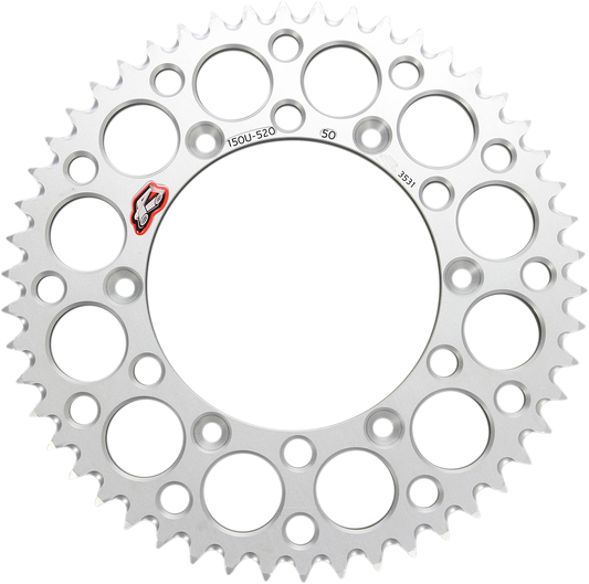 RENTHAL Rear Sprocket - Aluminum - 50 Tooth for Yamaha 150U-520-50GBSI