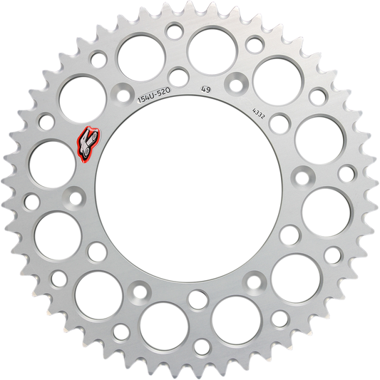 Renthal 154U-520-49GRSI Rear Aluminum Sprocket - 49 Tooth for Honda