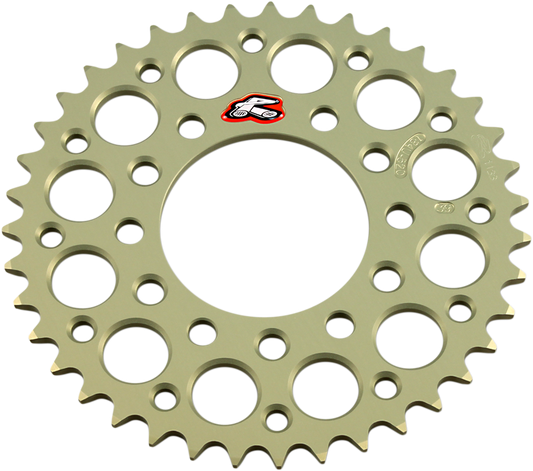RENTHAL 184U-520-39P-HA Rear Aluminum Sprocket for Kawasaki, Suzuki, Triumph, and CFMoto - 39 Tooth