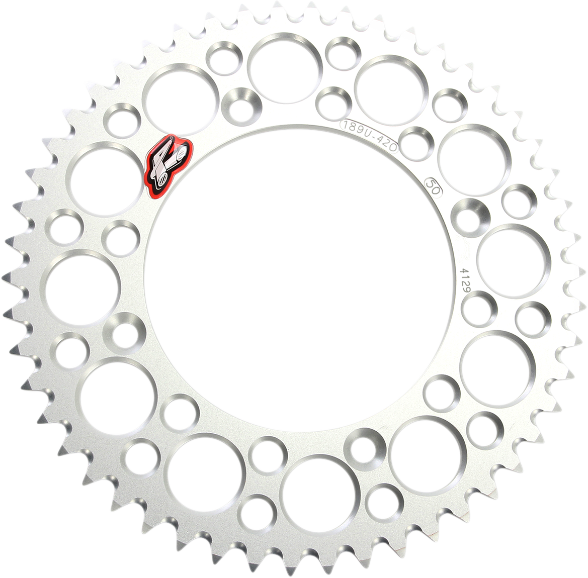 RENTHAL Rear Sprocket - Aluminum 50 Tooth for Honda 189U-420-50GRSI