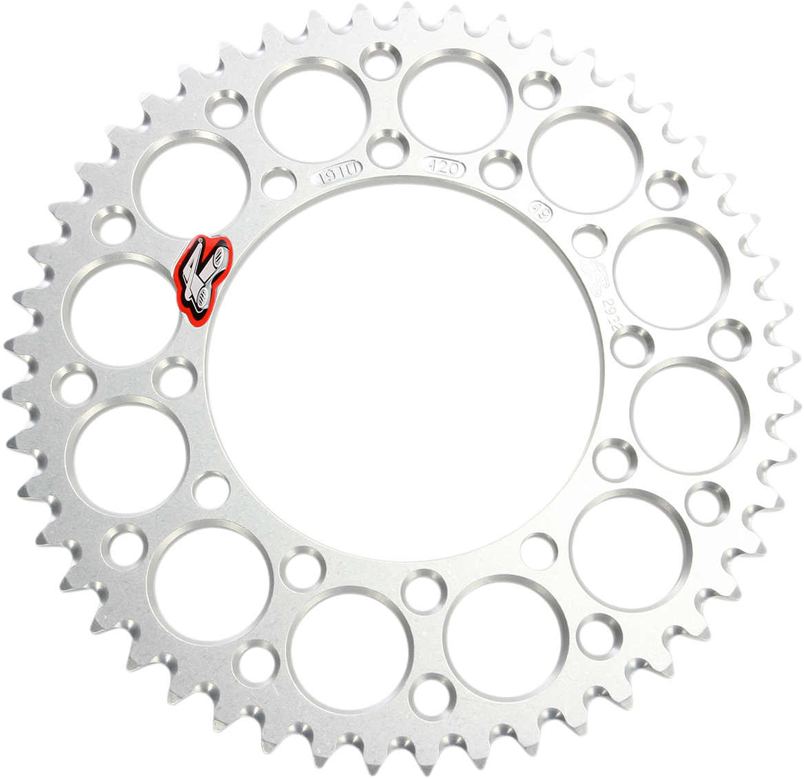 RENTHAL Rear Sprocket 49 Tooth Aluminum for Kawasaki 191U-420-49GESI