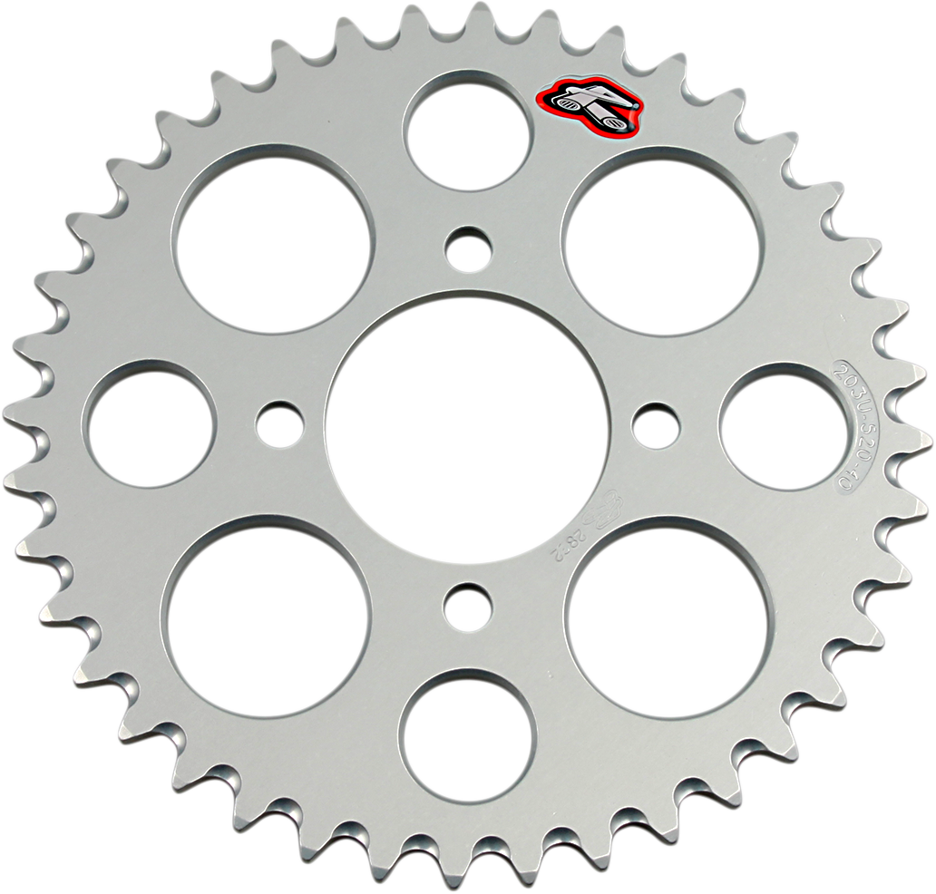 RENTHAL Aluminum Rear Sprocket 40 Tooth for Kawasaki and Suzuki Models (Part Number 203U-520-40GPSI)
