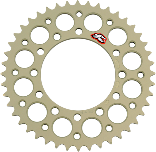 Renthal Rear Sprocket 210U-520-44P-HA for Suzuki, Yamaha, Kawasaki - 44 Tooth Aluminum