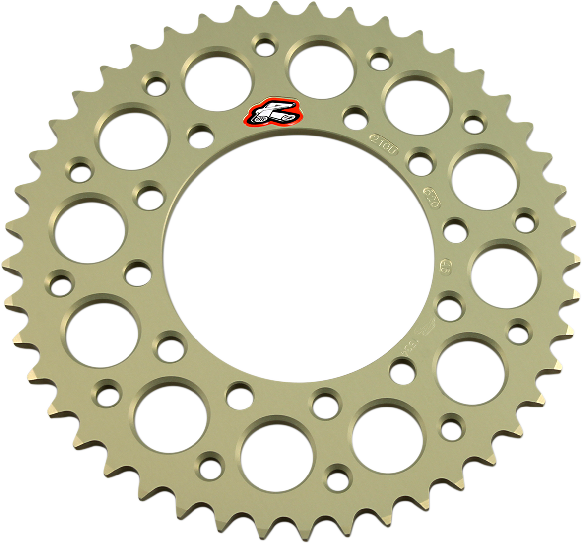 Renthal 210U-520-45P-HA Rear Aluminum Sprocket with 45 Teeth for Suzuki, Yamaha, Kawasaki