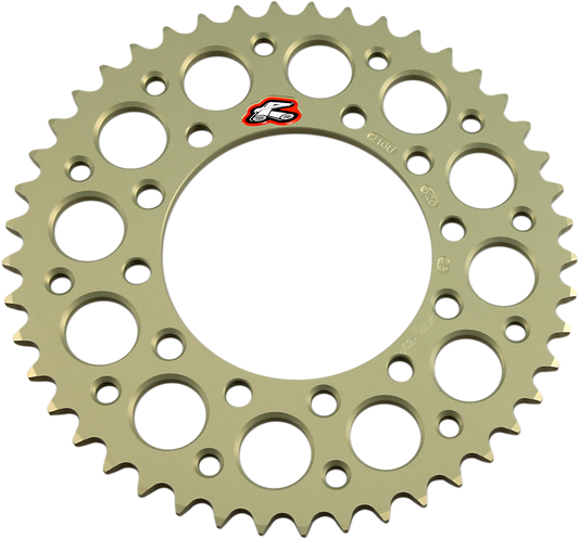 Renthal 210U-520-45P-HA Rear Aluminum Sprocket with 45 Teeth for Suzuki, Yamaha, Kawasaki