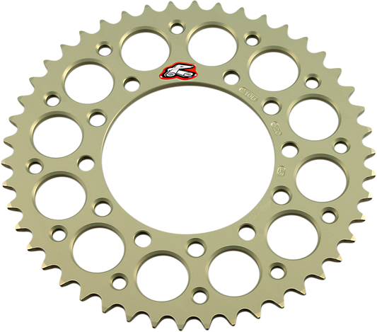 Renthal Rear Sprocket 46 Tooth Aluminum for Suzuki, Yamaha, Kawasaki – Model 210U-520-46P-HA