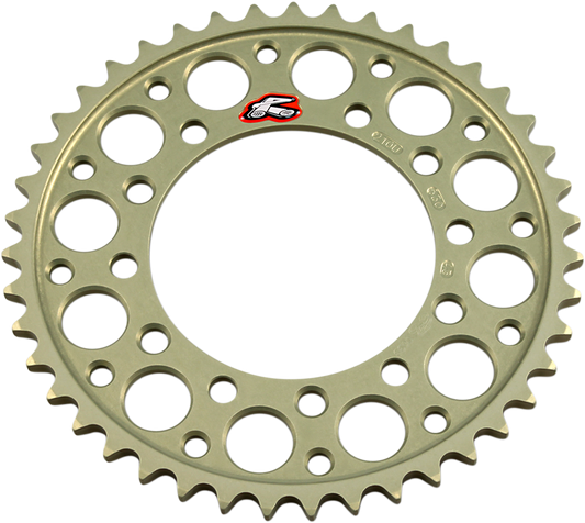 RENTHAL 210U-520-47P-HA Rear Aluminum Sprocket with 47 Teeth for Suzuki, Yamaha, Kawasaki
