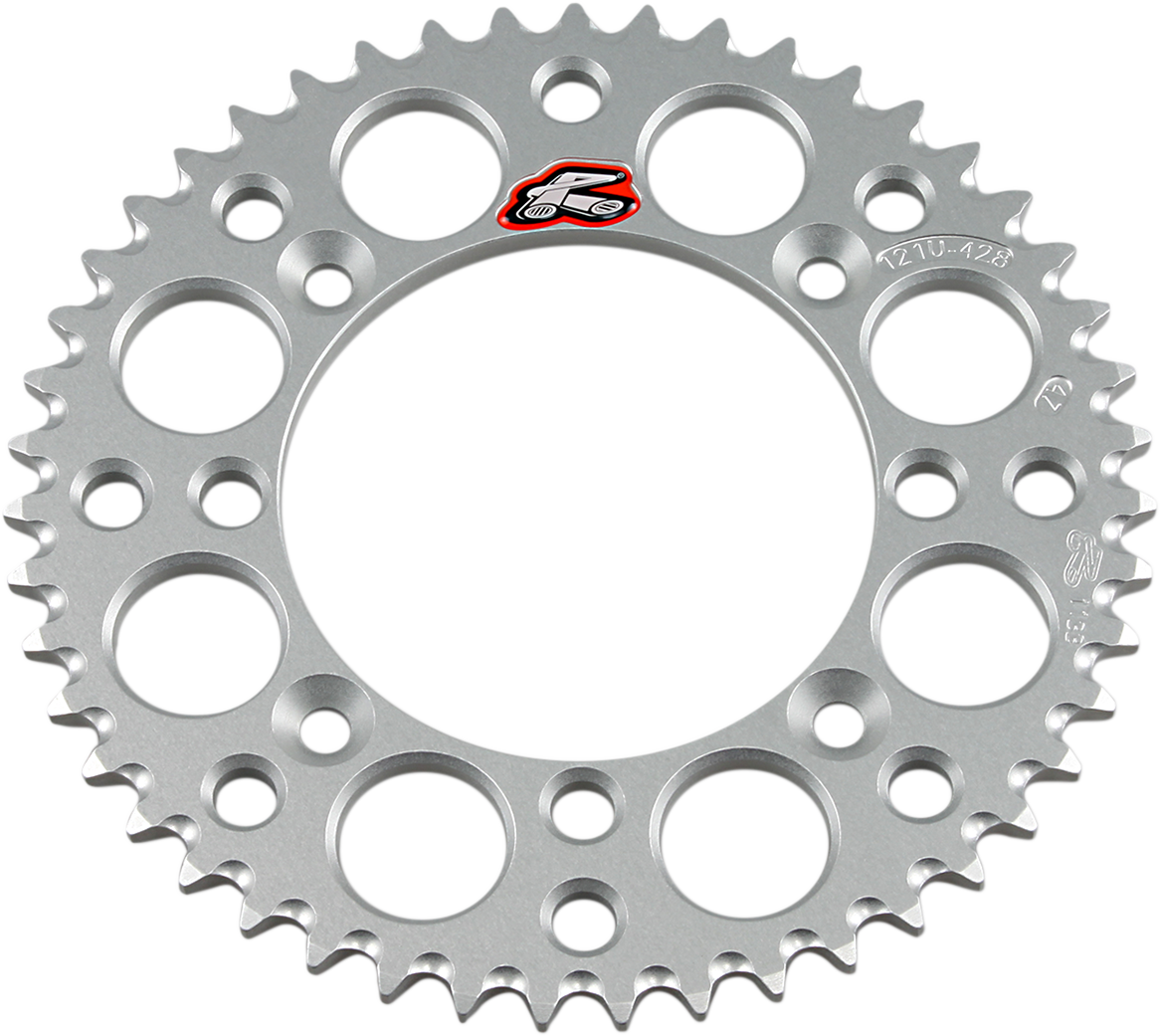 Renthal Rear Sprocket 210U-530-43P-HA for Suzuki and Yamaha - 43 Tooth Aluminum Construction