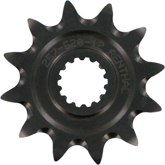 Renthal Yamaha 12-Tooth Sprocket (Part No. 257-520-12GP) for Enhanced Durability and Lightweight Performance