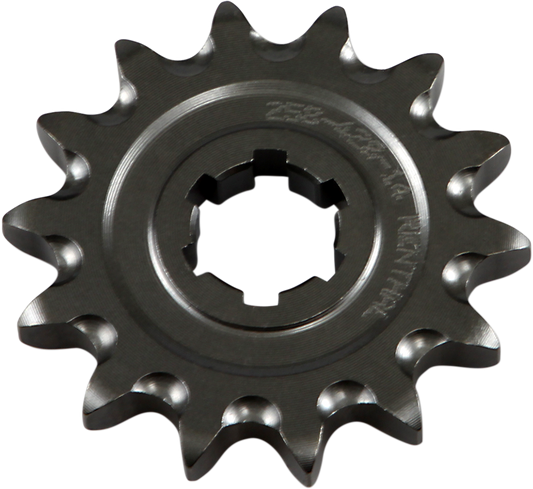 RENTHAL 14-Tooth Front Sprocket for Suzuki/Yamaha - Part Number 258-428-14GP