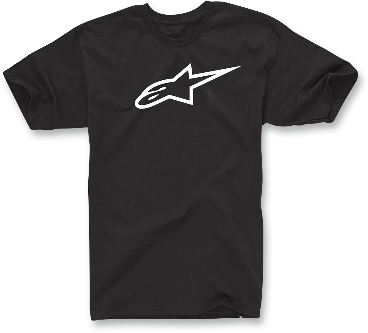 Alpinestars Ageless T-Shirt - Black/White 2XL - Comfortable 100% Cotton Graphic Tee