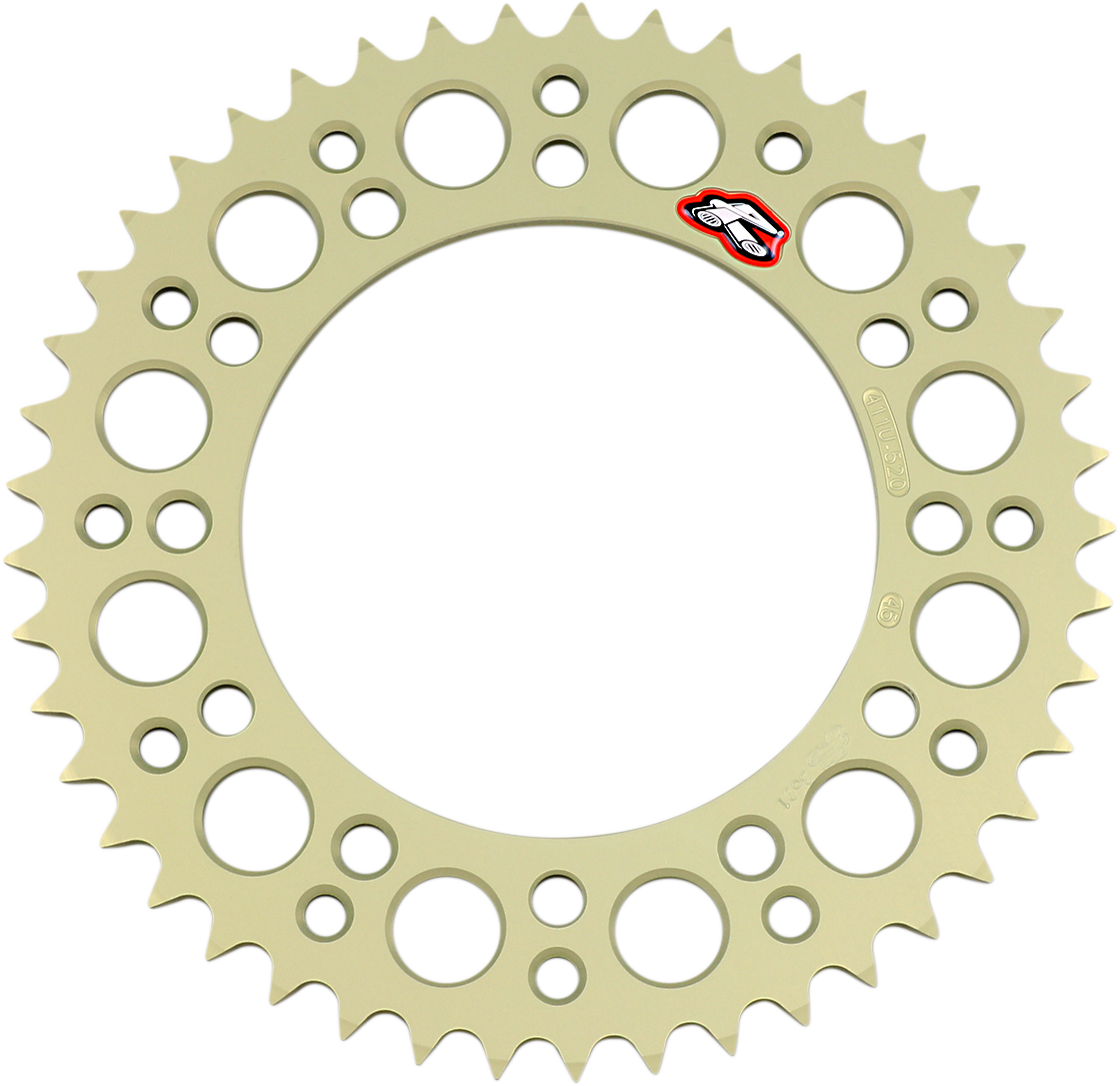 Renthal 411U-520-45P-HA Rear Aluminum Sprocket for Honda, 45 Tooth