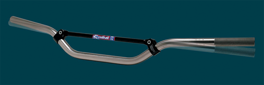 Renthal 7/8 inch Off-Road Handlebar for 110cc Playbikes - Model 611-01-SI-03-219, Silver
