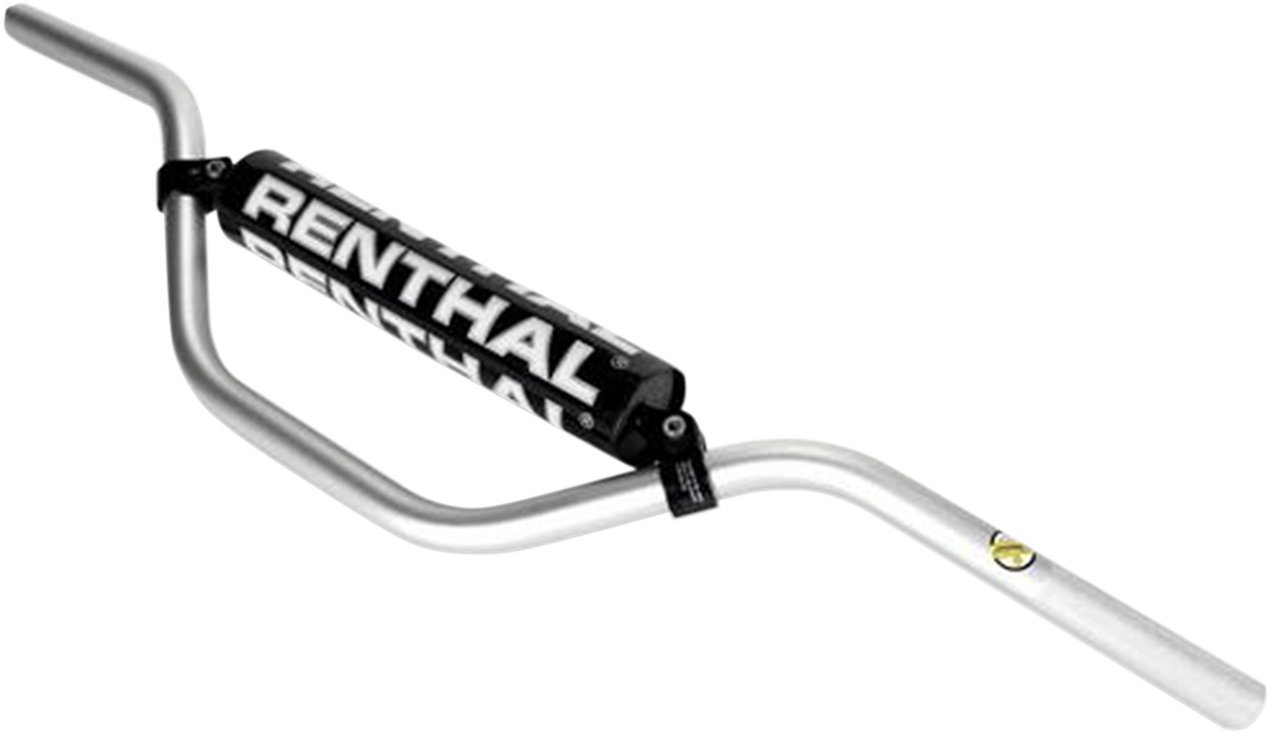 Renthal 7/8 inch Off-Road Handlebar 757 Mini High Silver (Part #757-02-SI-01-185)