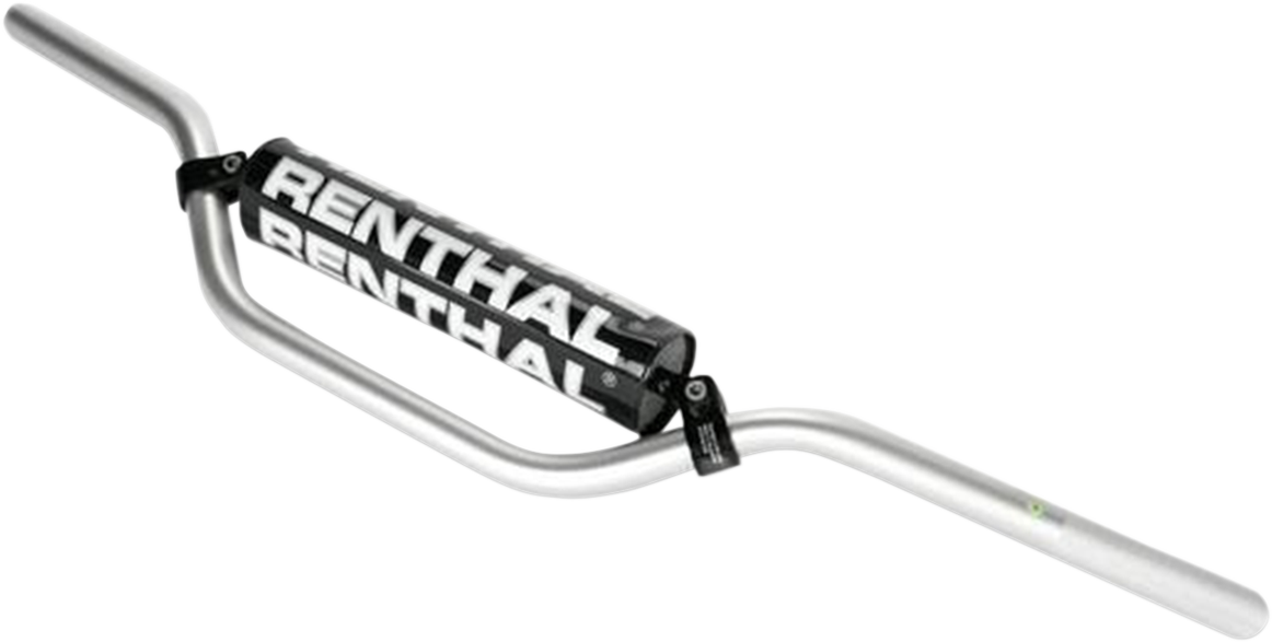 RENTHAL 7/8" Off-Road Handlebar - 764 - Jimmy Button - Silver (Part Number 764-01-SI-01-185)