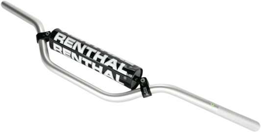 RENTHAL 7/8" Off-Road Handlebar - 764 - Jimmy Button - Silver (Part Number 764-01-SI-01-185)