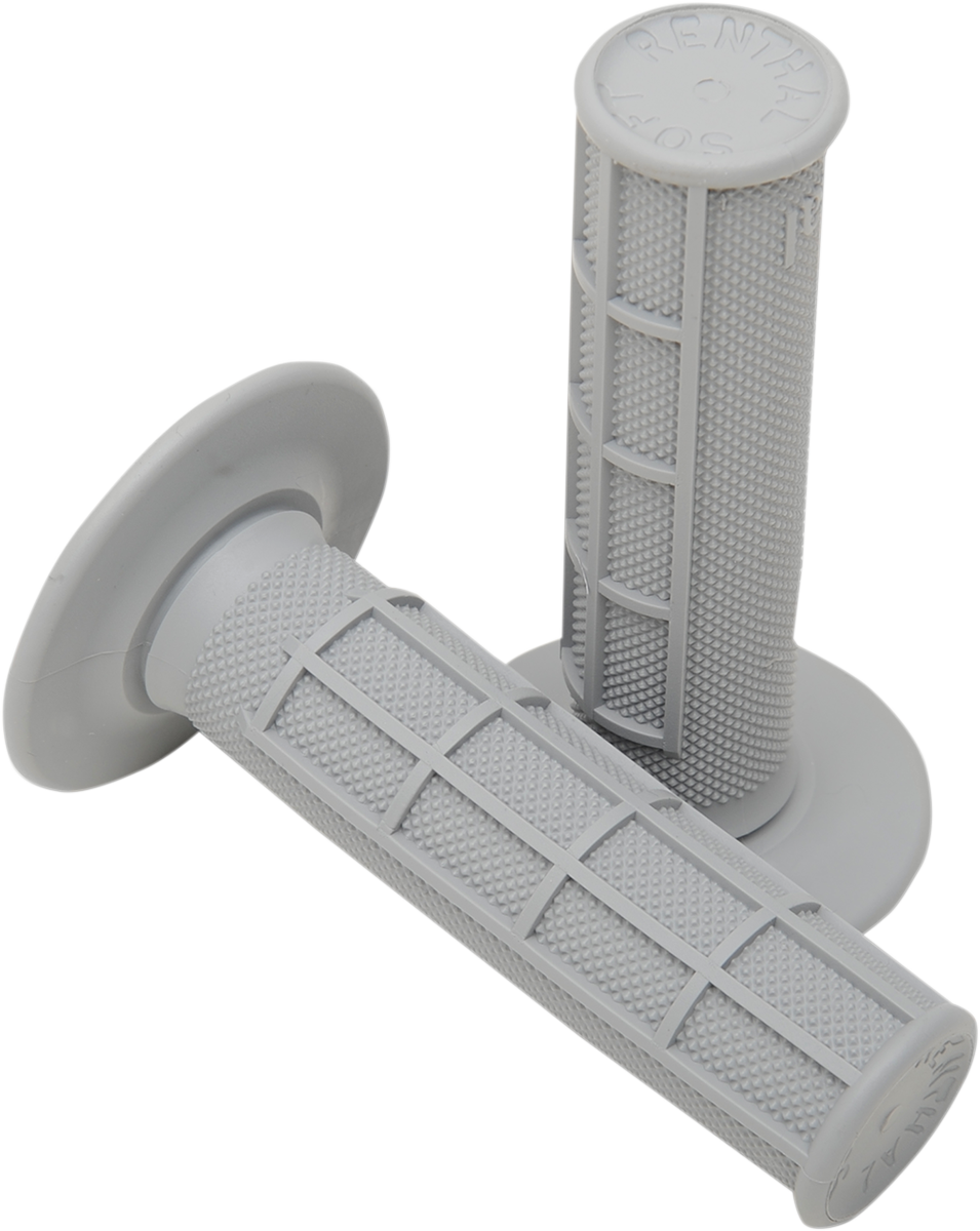 Renthal Half Waffle Grips - Soft G086 for 7/8" Handlebars
