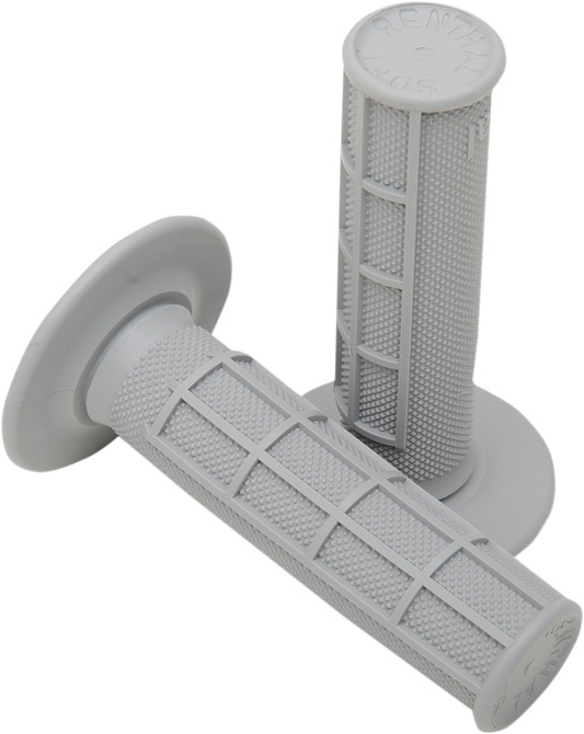 Renthal Half Waffle Grips - Soft G086 for 7/8" Handlebars