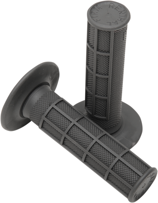 Renthal Half Waffle Grips - Firm G088 for 7/8 inch Handlebars