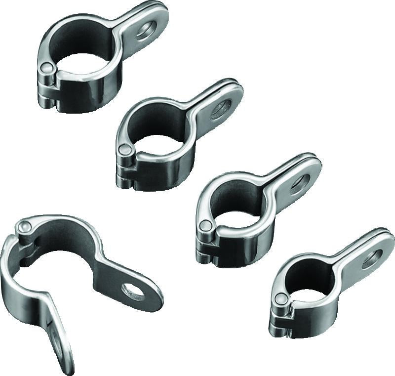 Kuryakyn Magnum Quick Clamp 1-1/2 inch Chrome - Durable Stainless Steel PowerSports Clamp