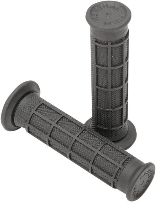 Renthal Half Waffle Grips - Firm, Model G113 for ATV Bars