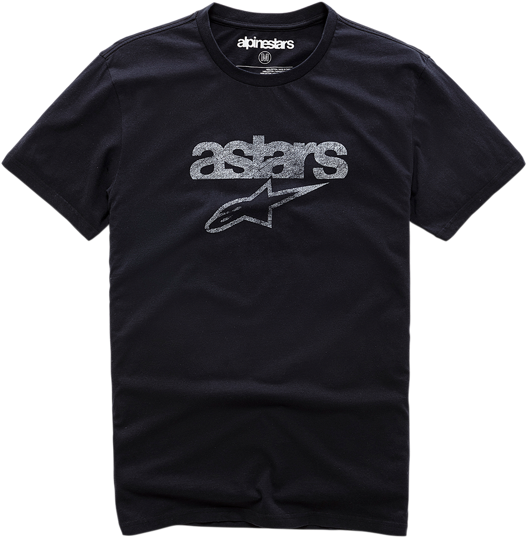 Alpinestars Heritage Blaze Premium T-Shirt - Faded Black, XL (Part Number 121073002109XL)